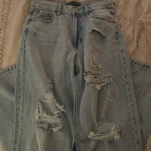 Aeropostale Light Blue Denim High Rise Jeans